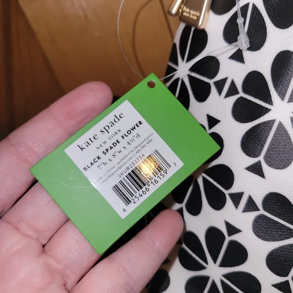 KATE SPADE SPADE FLOWER LUNCH TOTE NWT Insulated - Picture 5 of 9